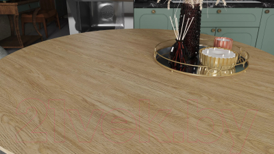 Обеденный стол Калифорния мебель Морган (дуб янтарный)