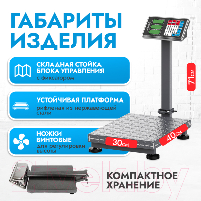 Весы платформенные Atlanta ATH-6114