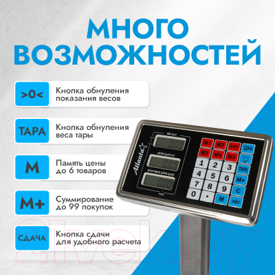Весы платформенные Atlanta ATH-6114