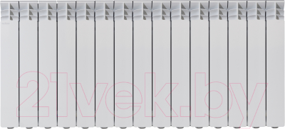 Радиатор алюминиевый Nova Florida Extrathermserir Super B4 500/100 White (15 секций) - фото
