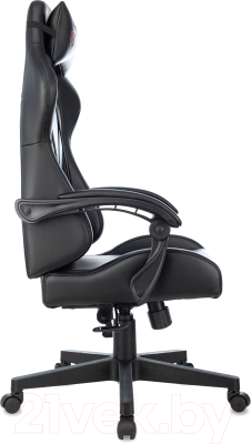 Кресло геймерское Бюрократ Zombie Game Tetra (черный/карбон)