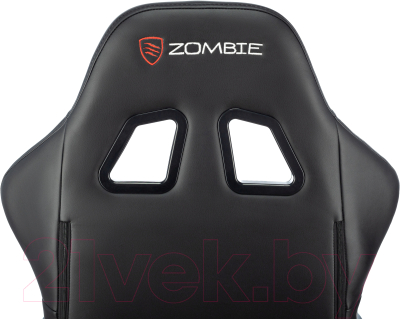 Кресло геймерское Бюрократ Zombie Game Tetra (черный/карбон)