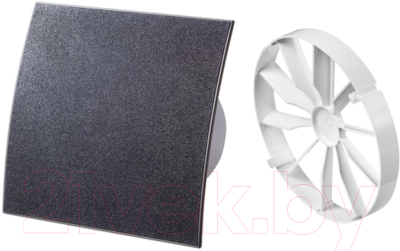 Вентилятор накладной Awenta System+ Silent 100H / KWS100H-PEGS100-ZZ100 - фото