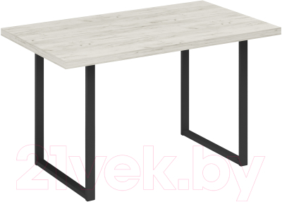 Обеденный стол Soma Tako 36 120x66 (дуб крафт белый/черный) - фото