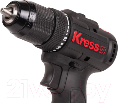 Аккумуляторная дрель-шуруповерт Kress KU212.1