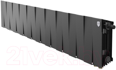 Радиатор биметаллический Royal Thermo PianoForte 200 Noir Sable VDR - фото