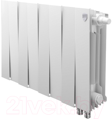 Радиатор биметаллический Royal Thermo PianoForte 300 Bianco Traffico VDR - фото