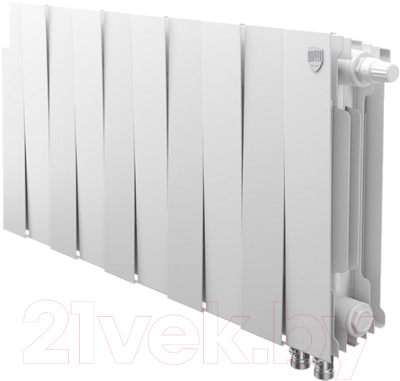 Радиатор биметаллический Royal Thermo PianoForte 300 Bianco Traffico VDR - фото