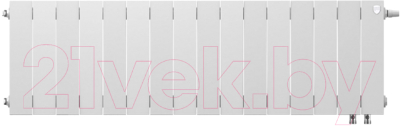 Радиатор биметаллический Royal Thermo PianoForte 300 Bianco Traffico VDR - фото