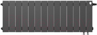 Радиатор биметаллический Royal Thermo PianoForte 300 VDR Noir Sable - фото
