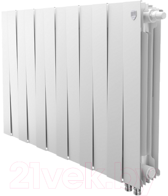 Радиатор биметаллический Royal Thermo PianoForte 500 VDR Bianco Traffico - фото