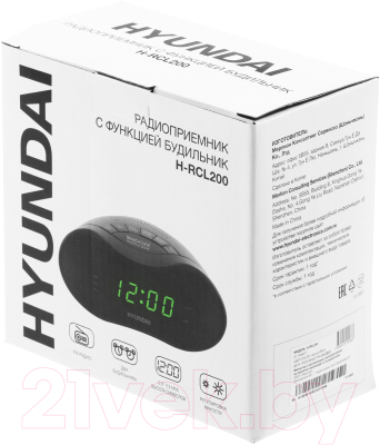 Радиочасы Hyundai H-RCL200