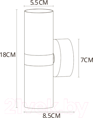 Бра Arte Lamp Ran A3143AP-2BK