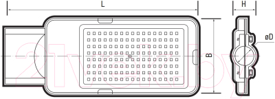 Светильник уличный JAZZway PSL 08 / 5045842