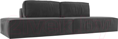 Диван Лига Диванов Прага Лофт (велюр серый) - фото