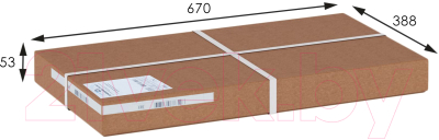 Полка для обуви Мебелик Атлас