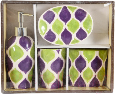 Набор аксессуаров для ванной Benedomo Aquarelle