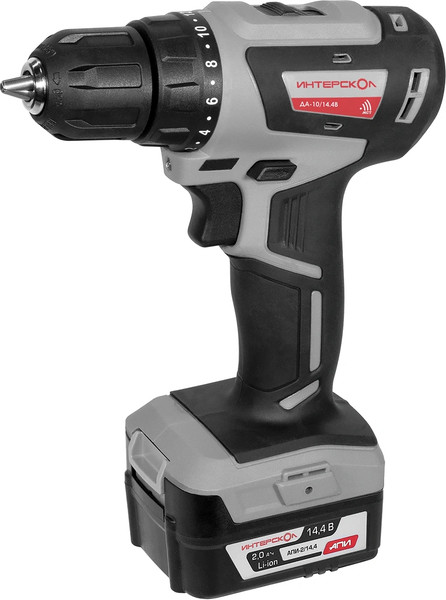 Аккумуляторная дрель-шуруповерт Интерскол МиниМАКС ДА-10/14.4В (708.2.2.70) - фото