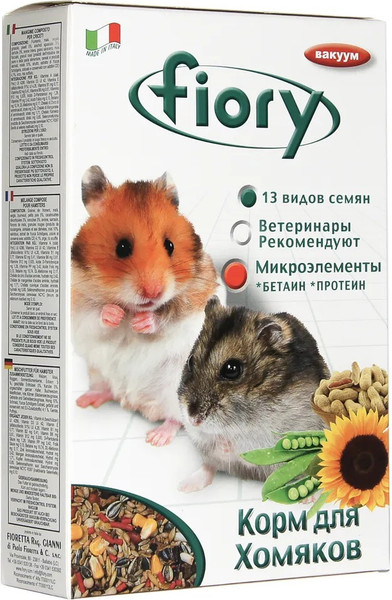Корм для грызунов Fiory Для хомяков / 6500