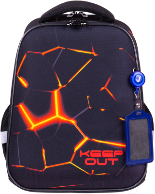 Школьный рюкзак Brauberg Fit. Keep out / 270617 - фото