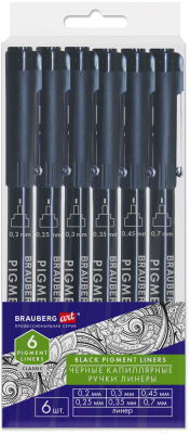 Набор лайнеров Brauberg Art Classic / 143942 - фото