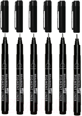 Набор лайнеров Brauberg Art Classic / 143942