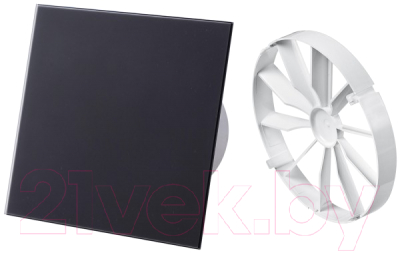 Вентилятор накладной Awenta System+ Silent 100T / KWS100T-PTGB100M-ZZ100