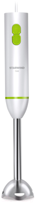 Блендер погружной StarWind SBP1113 (белый/зеленый) - фото