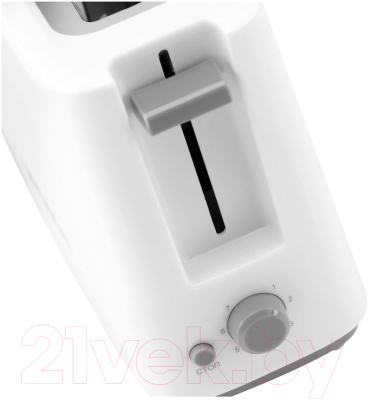 Тостер Hyundai HYT-8006 (белый/серый)