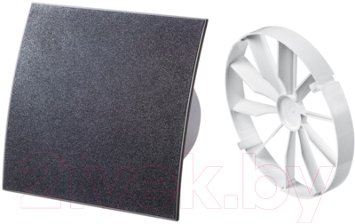 Вентилятор накладной Awenta System+ Silent 100W / KWS100W-PEGS100-ZZ100 - фото