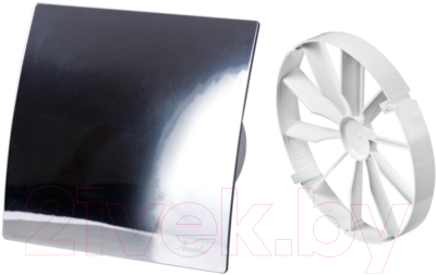 Вентилятор накладной Awenta System+ Silent 100W / KWS100W-PEH100-ZZ100 - фото