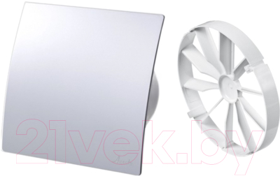 Вентилятор накладной Awenta System+ Silent 100W / KWS100W-PET100-ZZ100 - фото