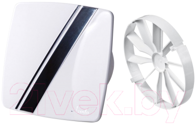 Вентилятор накладной Awenta System+ Silent 100W / KWS100W-PLB100-ZZ100