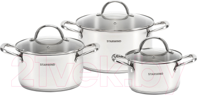 Набор кастрюль StarWind Chef Family SW-CH1006 - фото