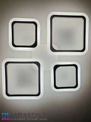 Потолочный светильник Mirastyle XL-52002/2+2 WT 4K