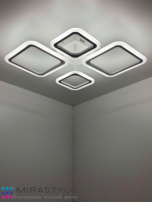 Потолочный светильник Mirastyle XL-52002/2+2 WT 4K