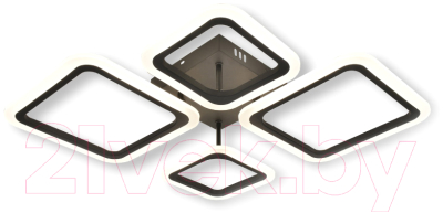 Потолочный светильник Mirastyle XL-52002/2+2 SBK 4K - фото