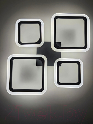 Потолочный светильник Mirastyle XL-52002/2+2 SBK 4K