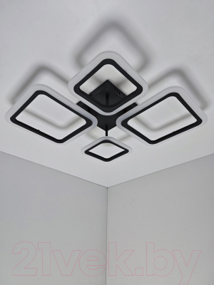 Потолочный светильник Mirastyle XL-52002/2+2 SBK 4K