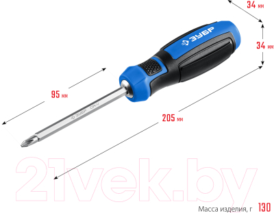 Отвертка Зубр 25029