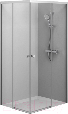 Душевой уголок AM.PM X-Joy Square Slide 90x90 / W94G-403-9090-МТ - фото