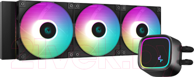 Кулер для процессора Deepcool LE720 Black (R-LE720-BKAMMN-G-1) - фото