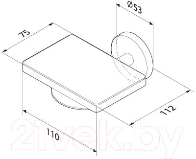 Мыльница AM.PM X-Joy A85A34200