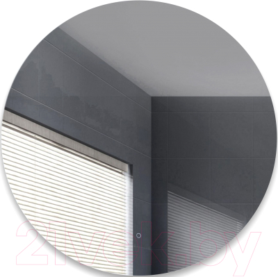 Зеркало Алмаз-Люкс Tokyo 80s-6 (с подсветкой) - фото