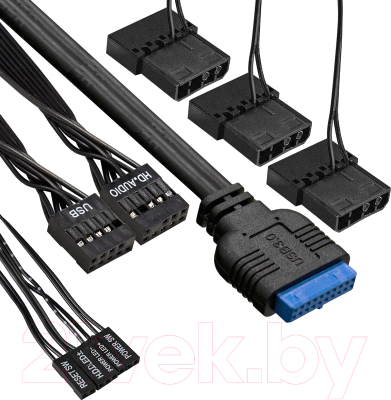 Корпус для компьютера ExeGate EVO-9202 / EX294965RUS