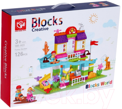 Конструктор Kids Home Toys Веселая вилла 188-A23 / 7120602 - фото