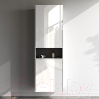 Шкаф для ванной AM.PM Func M8FCH0602WG (белый глянец)