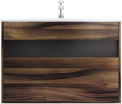 Тумба под умывальник AM.PM Func M8FFUX1001OF (дерево текстурированное) - фото
