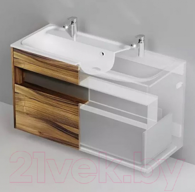 Тумба под умывальник AM.PM Func M8FFUX1201OF (дерево текстурированное)