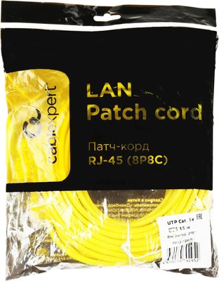 Кабель Cablexpert PP12-15M/Y